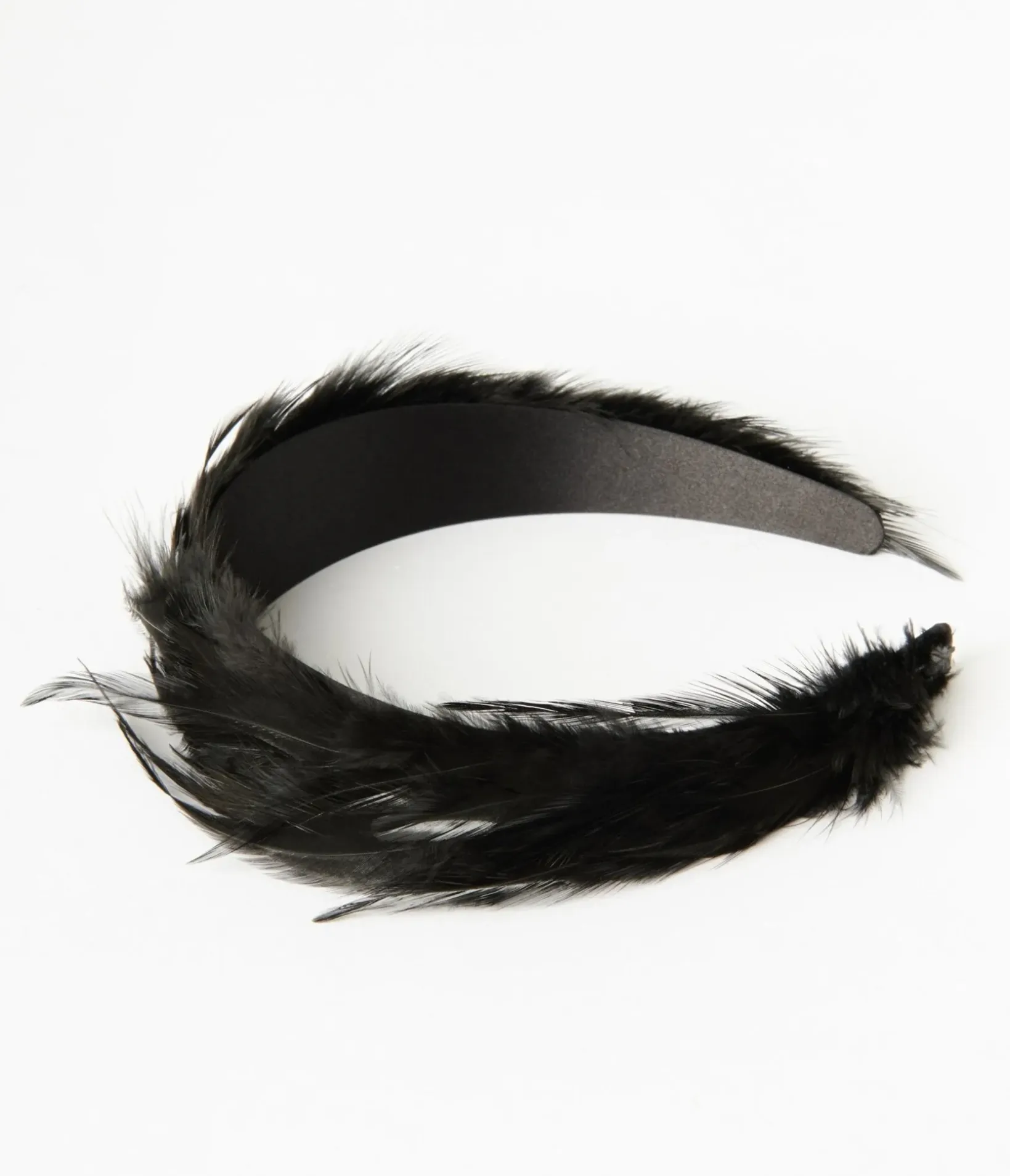 Unique Vintage Special Occasion|Flapper Accessories>1920s Black Feather Headband