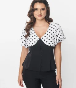 Unique Vintage Blouses><noscript><img width=
