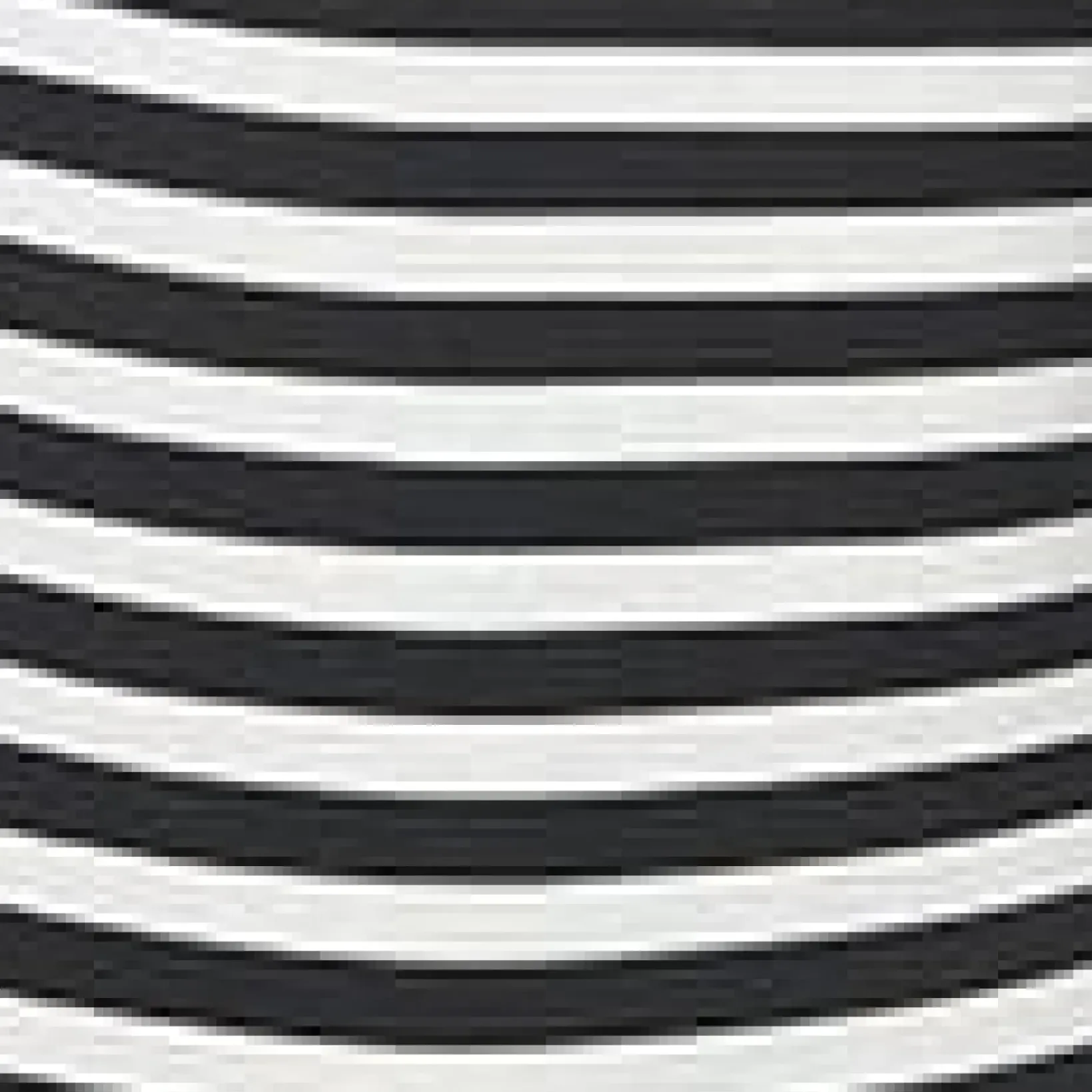 Unique Vintage All Things Black>1940s Black & White Stripe Chiffon Puff Sleeve Bodysuit