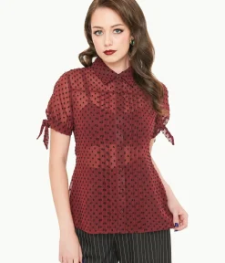 Unique Vintage Blouses|Work Wear><noscript><img width=