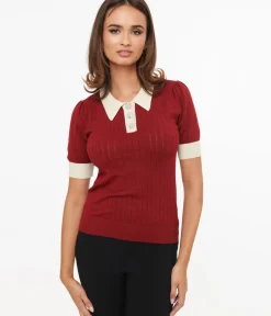 Unique Vintage Sweaters & Cardigans|Work Wear><noscript><img width=
