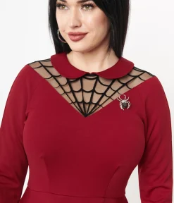Unique Vintage Fit & Flare|Everyday Dresses><noscript><img width=