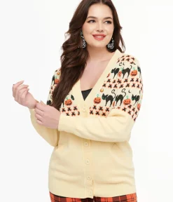 Unique Vintage Sweaters & Cardigans><noscript><img width=