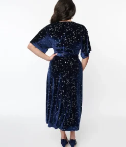 Unique Vintage Midi|Wrap Dresses><noscript><img width=