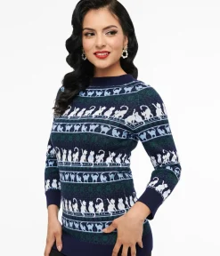 Unique Vintage Sweaters & Cardigans><noscript><img width=