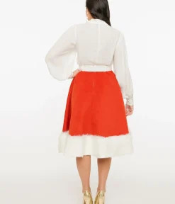 Unique Vintage Skirts|All Things Red><noscript><img width=