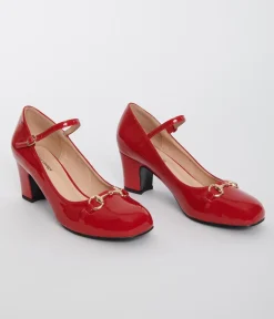 Unique Vintage Heels|All Things Red><noscript><img width=