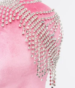 Unique Vintage Special Occasion|Flapper Accessories>1920s Rhinestone Flapper Cap
