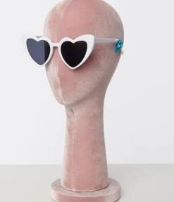 Unique Vintage Pride|Concert & Festivals>White Heart Sunglasses
