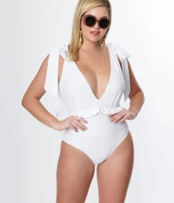 Unique Vintage One Piece Swim><noscript><img width=