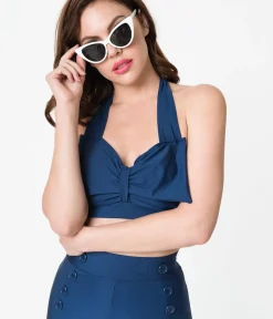 Unique Vintage Swim Tops|Two Piece Swim><noscript><img width=