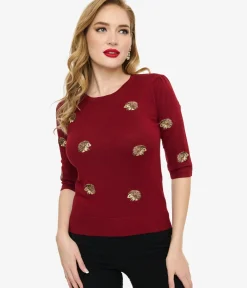 Unique Vintage Sweaters & Cardigans><noscript><img width=