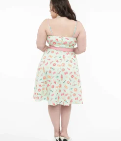 Unique Vintage Fit & Flare|Pocket Dresses><noscript><img width=