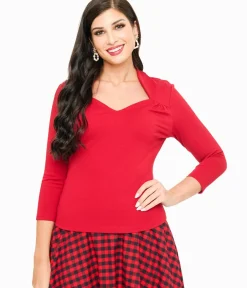 Unique Vintage Work Wear|All Things Red><noscript><img width=