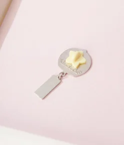 Unique Vintage Gift Under $20>White Porcelain Chime Enamel Pin