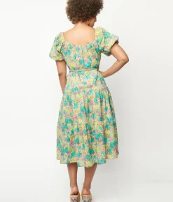 Unique Vintage Midi|Everyday Dresses><noscript><img width=
