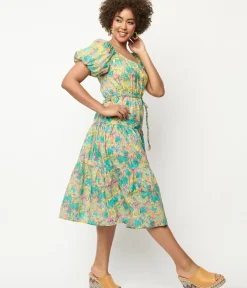 Unique Vintage Midi|Everyday Dresses><noscript><img width=